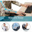 Computer Arm Rest Compatible with Desk, Adjustable Armrest Wrist Support Rotating, 1 Pcs 2