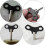 Wind Up Clock Key. Mechanical Clock Key Universal Clock Key Winding Tool (black) (4pcs) 2
