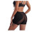 (M, BLACK) Women's Butt Lifter Shapewear Hip Pads Enhancer Panties Shaper Boyshort 1