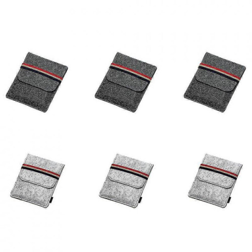 (6.8 inch, Light Gray) Case Protective Shockproof Cases Digital Sleeves Handmade Portable Szkydv 2