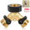 Connection for Watering Circuit Double Tap Washing Machine 2-way Y-distributor 1