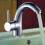 (Brown) Bathroom Basin Sink Overflow Cover Six-foot Round Insert Chrome Ring Hole Cap 4