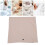 Beige Electric Heated Blanket Plush Fast Heating Auto Power Off 1