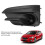 Black Fog Light Bezel Frame for Impreza GK GT  Left Side 6