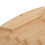 Corner Counter Bamboo Cutting Board with Slot, Irregular Shape 3