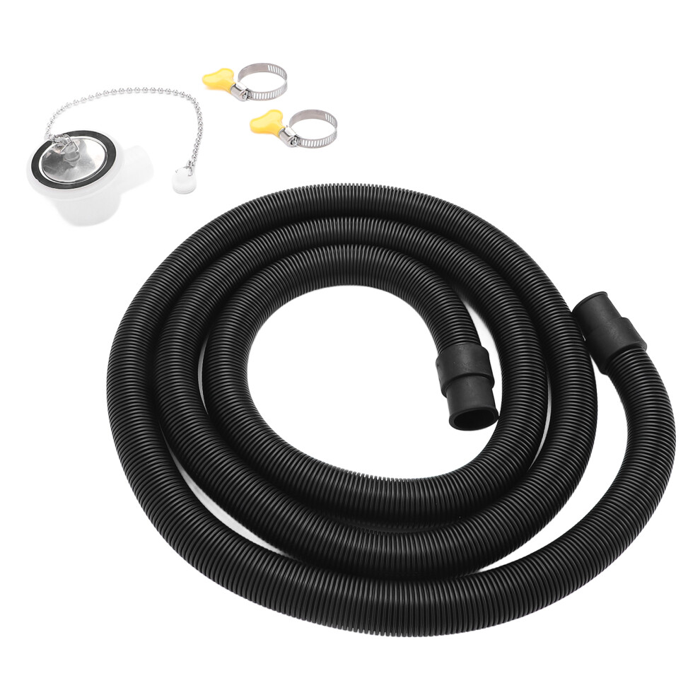 Rv/Yacht Sink Drain Kit: Sturdy Stainless Steel Easy Fit Right Angle 8001331063865