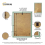 (A3 Pic (A2 Frame)) Green Picture Frame / LW Style Wall Art Frame / Modern Photo Frames With White Mount 3