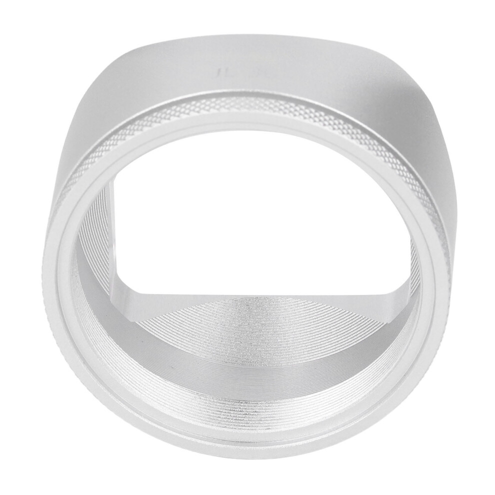Aluminum Alloy Square Lens Hood For X100vi V Camera Silver 4151331066763