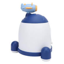 Kinder Elektronischer Sparschwein mit DIY-Aufklebern, Blau, 21cm