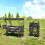 Outsunny Outsunny Outdoor Push Pull Wagon Stroller Cart w/ Canopy Top Black 8