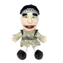 (F) 38/60cm Jeffy Puppet Cartoon Jeffy Puppet Plush Toy Jeffy Dolls Soft Stuffed Peluche Jeffy Figurine Playhouse Birthday Kids Gift