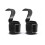 1pair Weight Lifting Hooks, Non-slip Rubber Coating, Padded Neoprene with Double Stitching 1