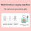 (Blue) Wireless Bluetooth Music Player Children's Karaoke Machine 4