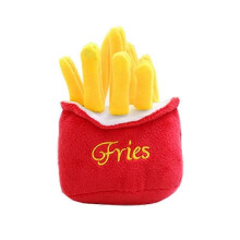 French Fries Squeaky Bite-Resistant Dog Toys