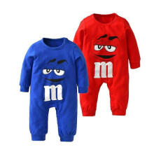 (80, Red) Newborn infant Baby Boys and Girls Long Sleeve Romper Jumpsuit Spring & Autumn Clothes Fashion Printed Toddler Onesie