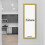 (100x40CM) Panoramic Size Gold Picture Frame Wall Art Frames Flat Wooden Effect Poster Frame 1