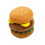 Burger Squeaky Bite-Resistant Dog Toys 1