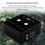 WiFi Smart Rainforest Misting System, 8.45cm Black Reptile Humidifier 1