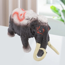 Realistic Mammoth Figure Educational Toy Plastic Ancient Animal Model for Kids