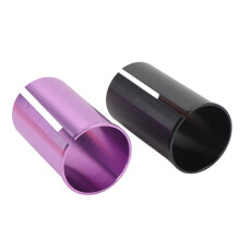 Aluminiumlegierung Fahrrad-Sitzrohraadapter 33,9-34,9 mm Rot