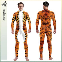(XL) 2023 Animal Performance Suit One-piece Tiger Jumpsuit for Men and Women Stage Cos Suit