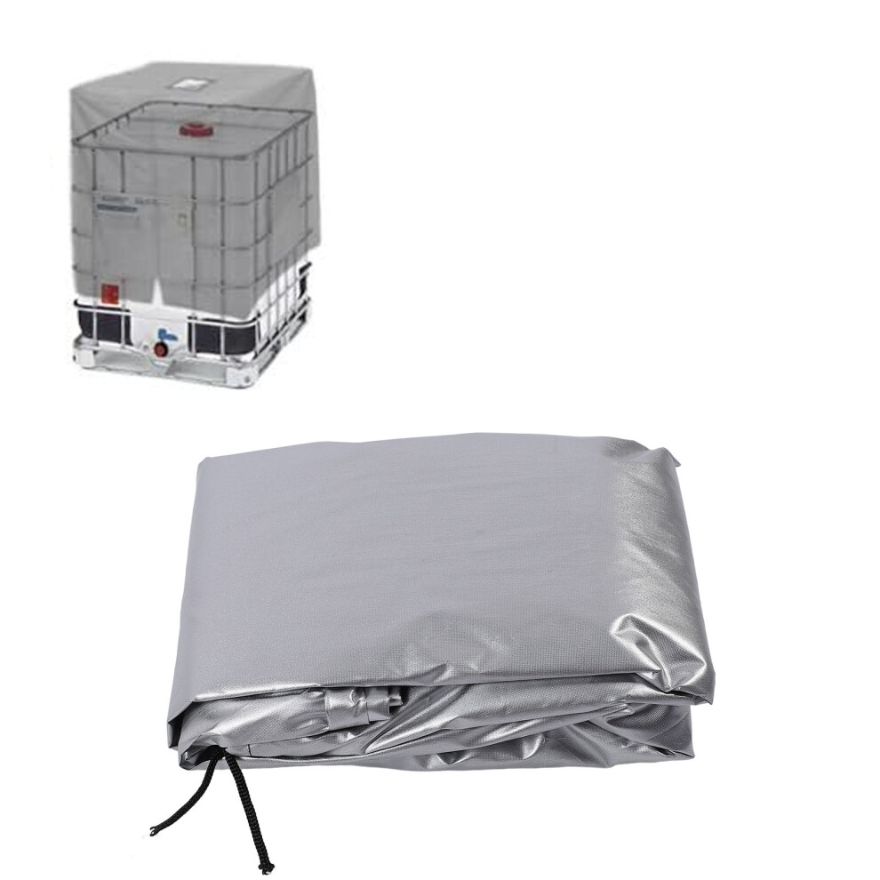 Silver Durable 1000L Ibc Tank Cover 210D Oxford Water-Resistant Fabric