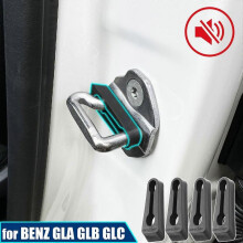 Car Door Lock Sound Deadener Door Striker Damper Buffer for Mercedes Benz A B C E Class GLA GLB GLC EQB EQA CLA Rattling Screak