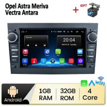 (1+32GB, black) 2 DIN Car Radio Android For Opel para Astra Meriva Vectra Antara Zafira Corsa Car Multimedia Carplay GPS 2+32GB