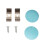 2 Sets LED Black Light Bar 380-400nm USB Power Stage Lighting 7
