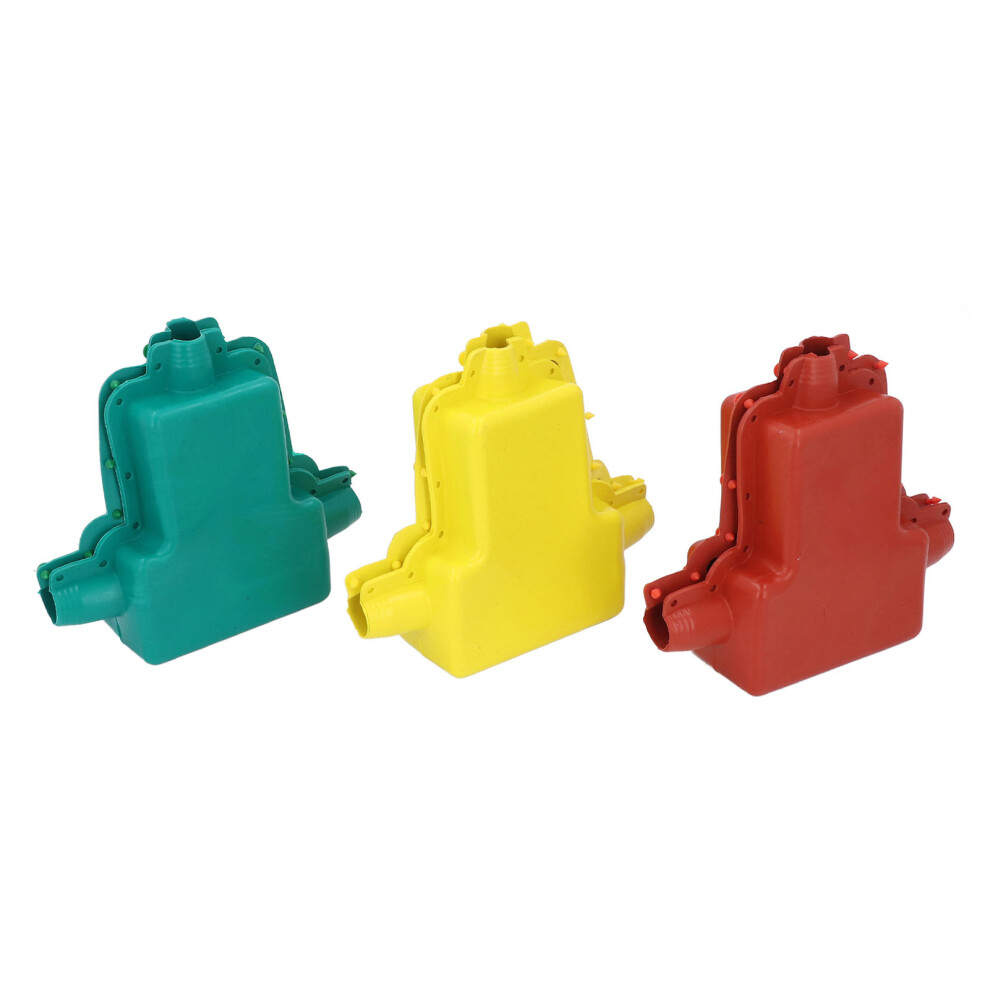 3Pcs Silicone Rubber Insulation Cover, 10Kv, T-Shaped Clamp, 380V 4921331080409