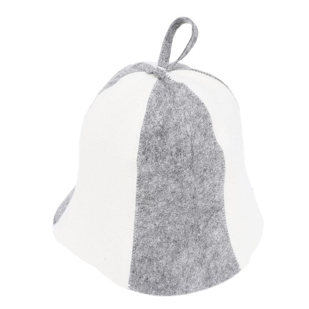 2pcs Sauna Hat Insulating Thick Absorbent Comfortable Breathable Headgear For Spa Steam Room