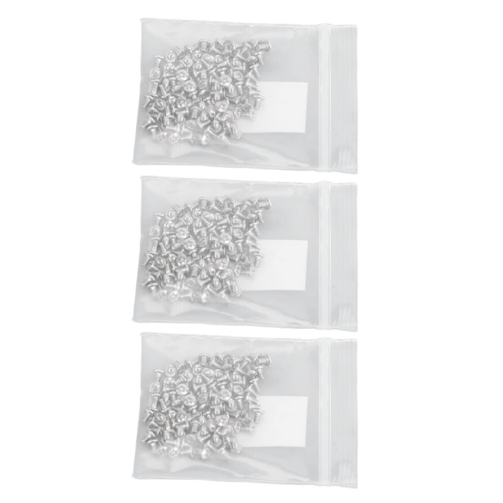 300 Pcs Metal Eyeglass Screw Kit - 2.5X1.2x2mm Repair Tool 4611331082090