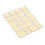 1200 Pcs Water-Resistant Nail Adhesive Tabs, Double Sided Stickers, 50 Sheets 6