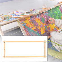 Embroidery Frame Cross Stitch Stand Hand Quilting Household DIY Professional Needlework Wood