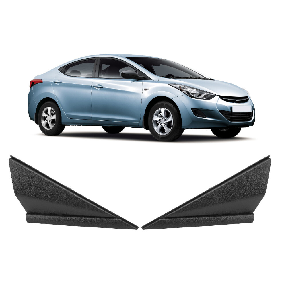Front Exterior Pillar Corner Trim For Elantra 2011-2014, Abs 3081331084553