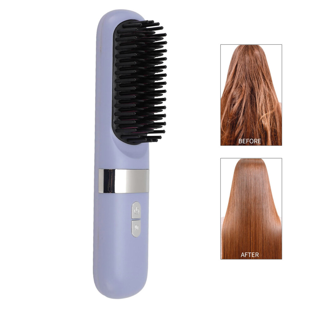Fast-Heating Negative Ion Hair Straightener and Curler Comb