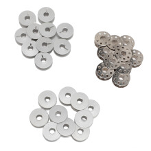 30 Stück Lockstich-Nahtgarnrollen-Set – Aluminium, Aluminium, Eisen, 2x2cm