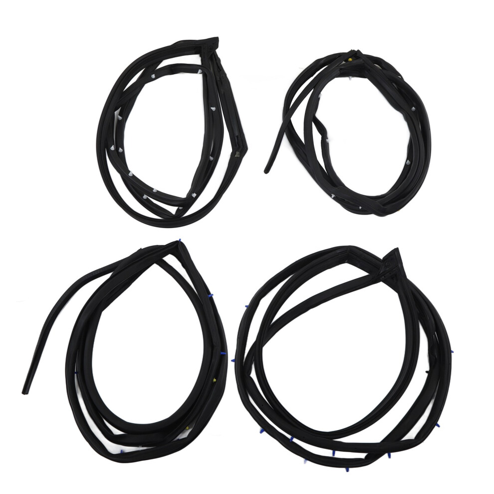 4Pcs Door Weatherstrip Moulding Seal 72350 Sne A01 9121376999277
