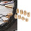Brass Wheel Spoke Balance Weights Precise Design 12