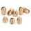 Brass Wheel Spoke Balance Weights Precise Design 8