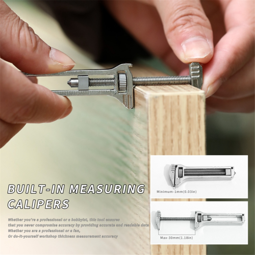 Mini multitool sleutel, compacte multitool, multifunctionele bierflesopener, mini sleutel voor reparaties, kamperen en wandelen 2