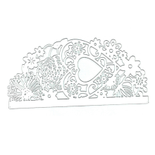 DIY Kant Liefde Wenskaart Metalen Embossing Koolstofstalen Mes Die Sjabloon