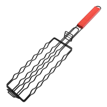 BBQ Hotdog Grillworst Gebakken Mandje Gegrilde Vis Clip Anti-aanbak Ham Hotdog Bbq
