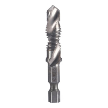 M10x1,5mm snelstaal 4341 titanium geplateerde composiet tapboor en geïntegreerde machine open afschuiningsgereedschap