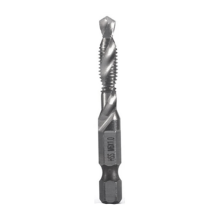 M6X1.0mm Snelstaal 4341 Titanium geplateerde composiet tapboor en geïntegreerde machine open afschuiningsgereedschap