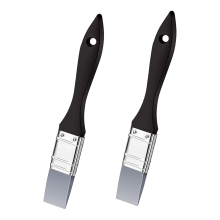 stuks siliconen schilderkwasten, kleurvormer, plat, flexibel acrylverfgereedschap, verfkwasten (2,5 cm breed)