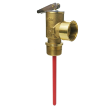 Automatische veiligheidsklep voor campers, 3/4 inch NPT, voor warmwaterboiler, temperatuur, druk 150 PSI