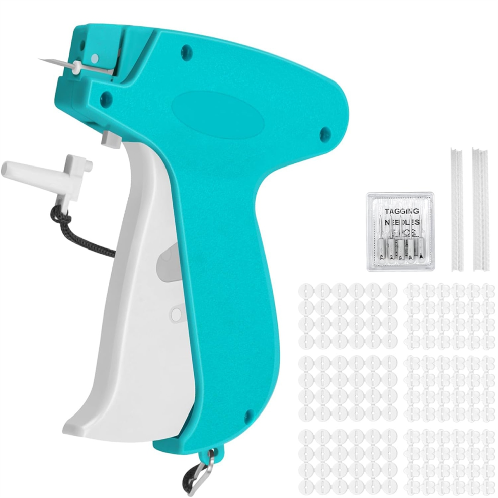 Snelle kledingreparatie, mini-winkeltagpistool voor kleding, naaimachine voor het repareren van kleding met een handsteek, zomen van een
