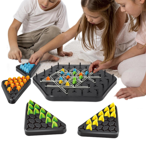 Kettingdriehoekspel, kettingschaakbordpuzzelspel 2