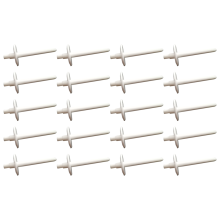 MAXI444813 Spoelpennen Lepelstandaardhouder voor Singer Riccar Simplicity Machine Accessoires, 20 stuks